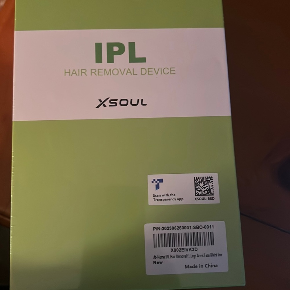 IPL hair removal device xsoul